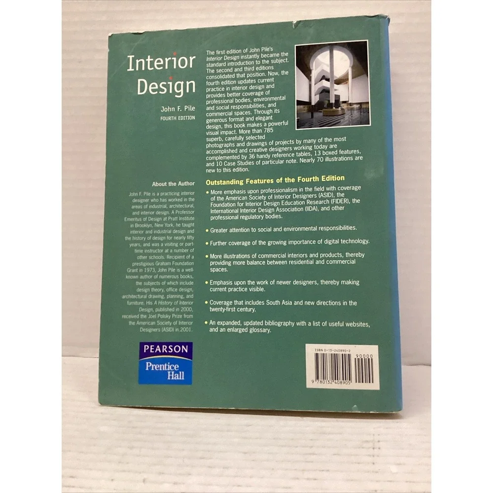 Interior Design by John Pile (2007, Trade Paperback)